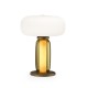 One on One Table Lamp in Polished Brass